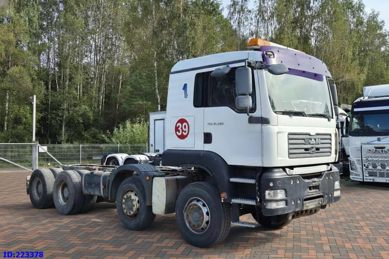 MAN TGA 35.480 8X4 - Full steel - Manual - Kuorma-auto alusta: kuva MAN TGA 35.480 8X4 - Full steel - Manual - Kuorma-auto alusta MAN TGA 35.480 8X4 - Full steel - Manual - Kuorma-auto alusta: kuva MAN TGA 35.480 8X4 - Full steel - Manual - Kuorma-auto alusta