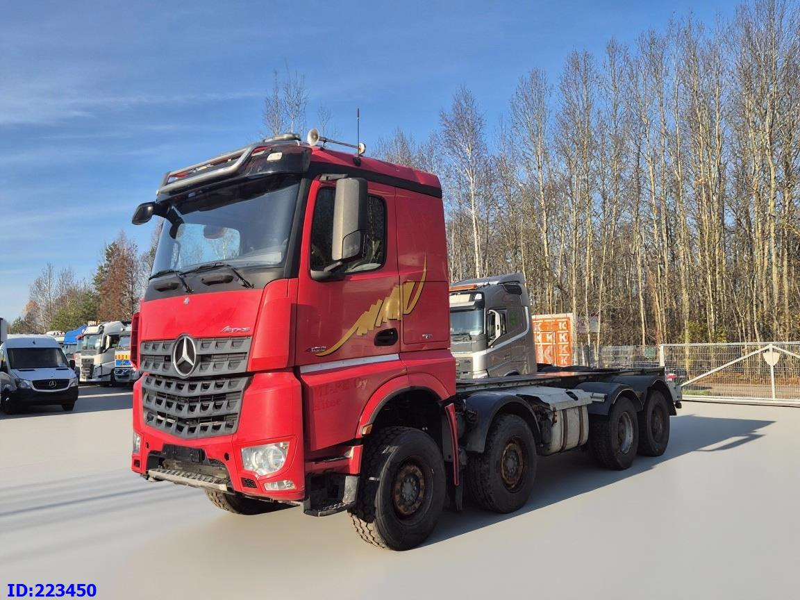 MERCEDES-BENZ Arocs 4163 8x4 FULL STEEL (Motor defekt) - Kuorma-auto alusta: kuva MERCEDES-BENZ Arocs 4163 8x4 FULL STEEL (Motor defekt) - Kuorma-auto alusta MERCEDES-BENZ Arocs 4163 8x4 FULL STEEL (Motor defekt) - Kuorma-auto alusta: kuva MERCEDES-BENZ Arocs 4163 8x4 FULL STEEL (Motor defekt) - Kuorma-auto alusta