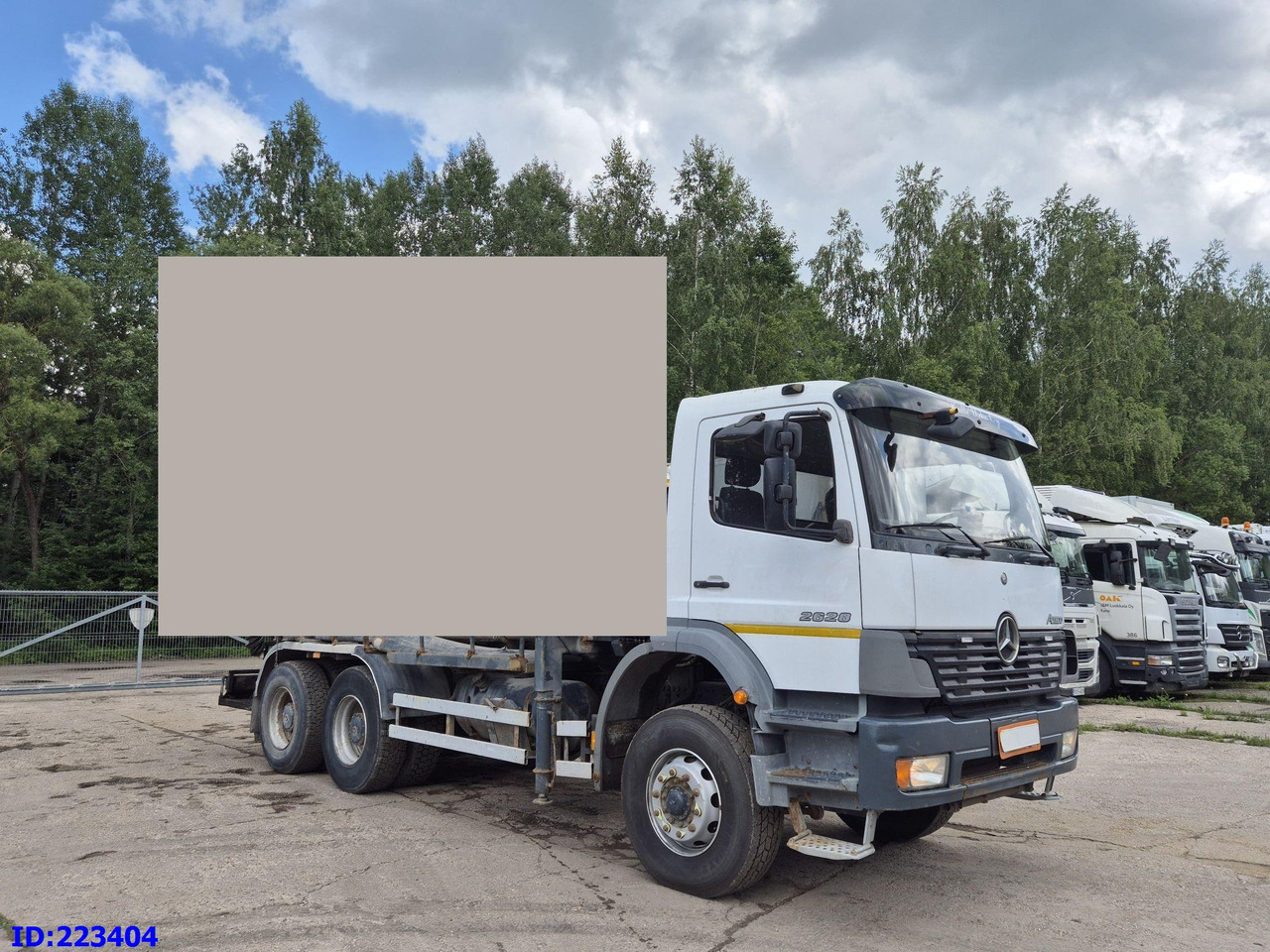 MERCEDES-BENZ Atego 2628 6x4 Full steel - Kuorma-auto alusta: kuva MERCEDES-BENZ Atego 2628 6x4 Full steel - Kuorma-auto alusta MERCEDES-BENZ Atego 2628 6x4 Full steel - Kuorma-auto alusta: kuva MERCEDES-BENZ Atego 2628 6x4 Full steel - Kuorma-auto alusta