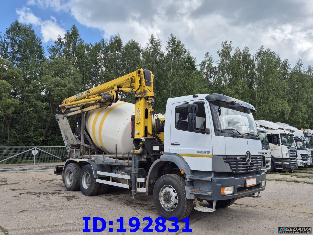 MERCEDES-BENZ Atego 2628 6x4 Schwing 17m 9m3 - Betonipumppuauto: kuva MERCEDES-BENZ Atego 2628 6x4 Schwing 17m 9m3 - Betonipumppuauto MERCEDES-BENZ Atego 2628 6x4 Schwing 17m 9m3 - Betonipumppuauto: kuva MERCEDES-BENZ Atego 2628 6x4 Schwing 17m 9m3 - Betonipumppuauto