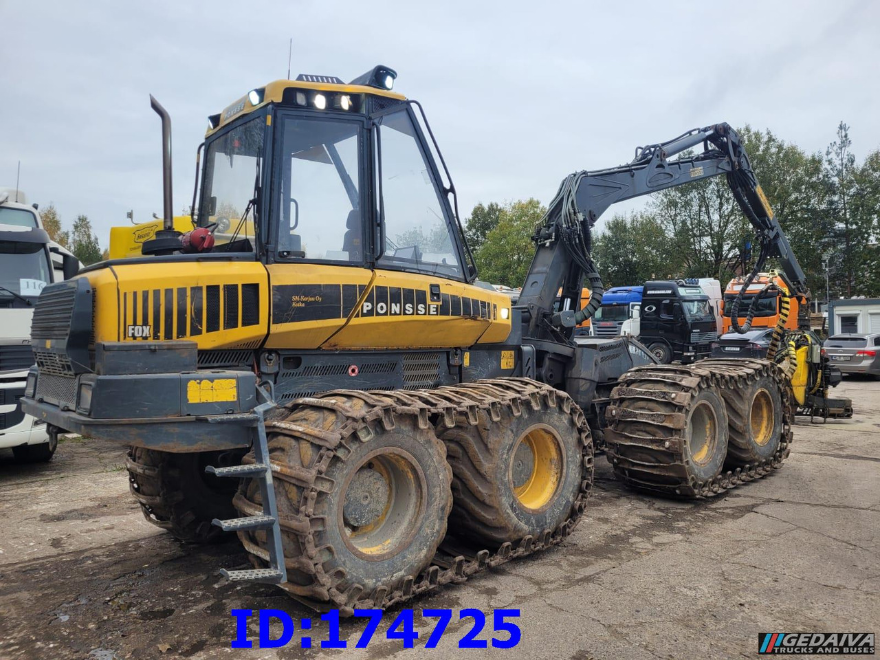 PONSSE FOX 8W - Harvesteri: kuva PONSSE FOX 8W - Harvesteri PONSSE FOX 8W - Harvesteri: kuva PONSSE FOX 8W - Harvesteri
