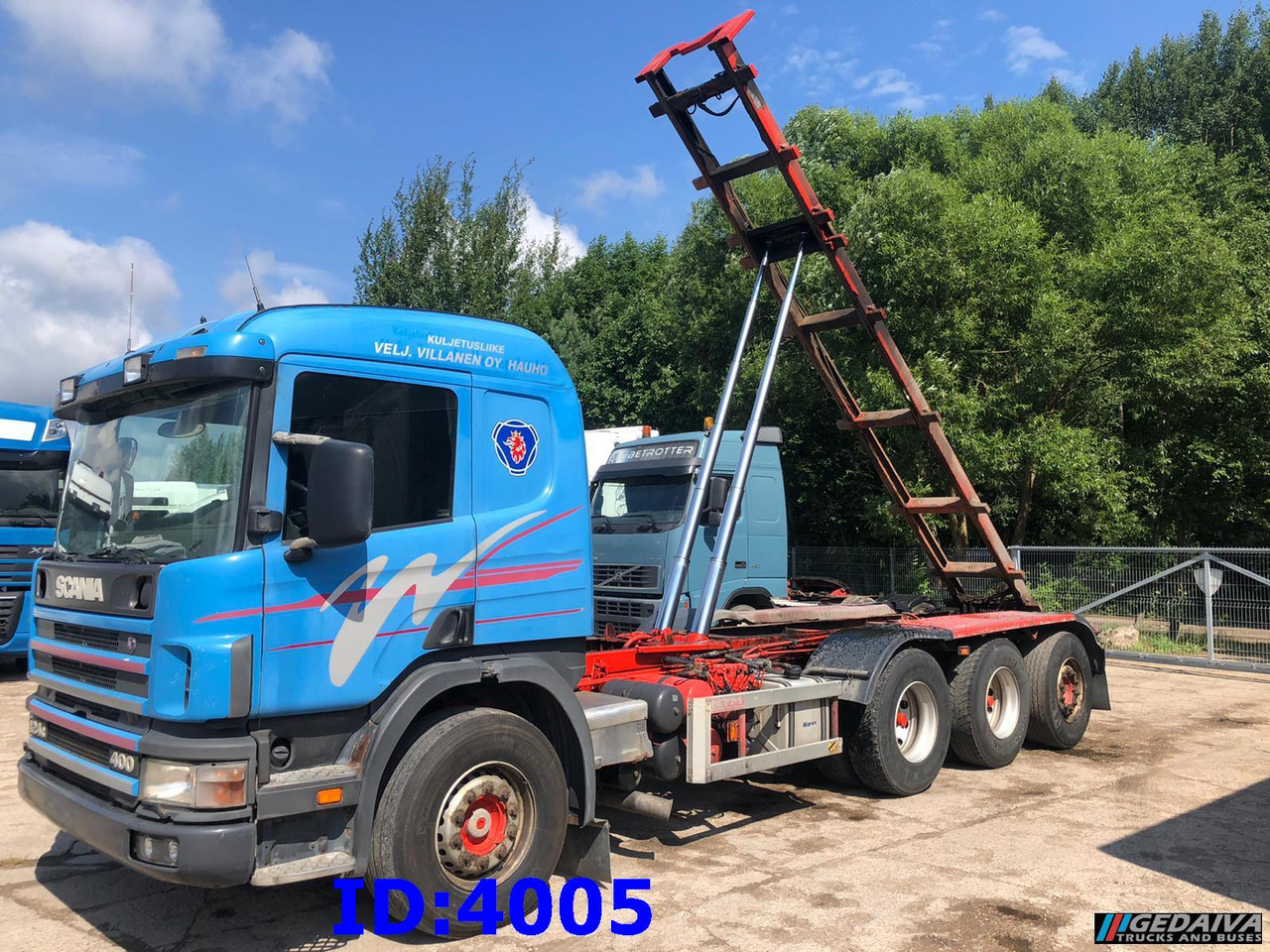 SCANIA 124 400 8x4 - Kuorma-auto - vaijerivaihtolava: kuva SCANIA 124 400 8x4 - Kuorma-auto - vaijerivaihtolava SCANIA 124 400 8x4 - Kuorma-auto - vaijerivaihtolava: kuva SCANIA 124 400 8x4 - Kuorma-auto - vaijerivaihtolava