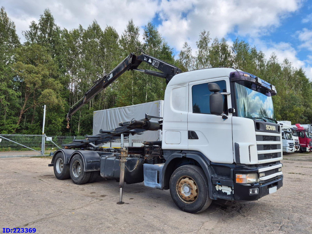 SCANIA R124 420 + Crane HIAB 140AW - Kippiauto kuorma-auto: kuva SCANIA R124 420 + Crane HIAB 140AW - Kippiauto kuorma-auto SCANIA R124 420 + Crane HIAB 140AW - Kippiauto kuorma-auto: kuva SCANIA R124 420 + Crane HIAB 140AW - Kippiauto kuorma-auto
