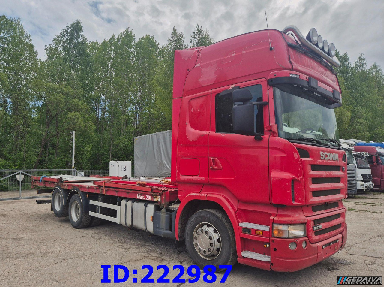 SCANIA R470 6x2 10tyre Manual - Lava-kuorma-auto: kuva SCANIA R470 6x2 10tyre Manual - Lava-kuorma-auto SCANIA R470 6x2 10tyre Manual - Lava-kuorma-auto: kuva SCANIA R470 6x2 10tyre Manual - Lava-kuorma-auto