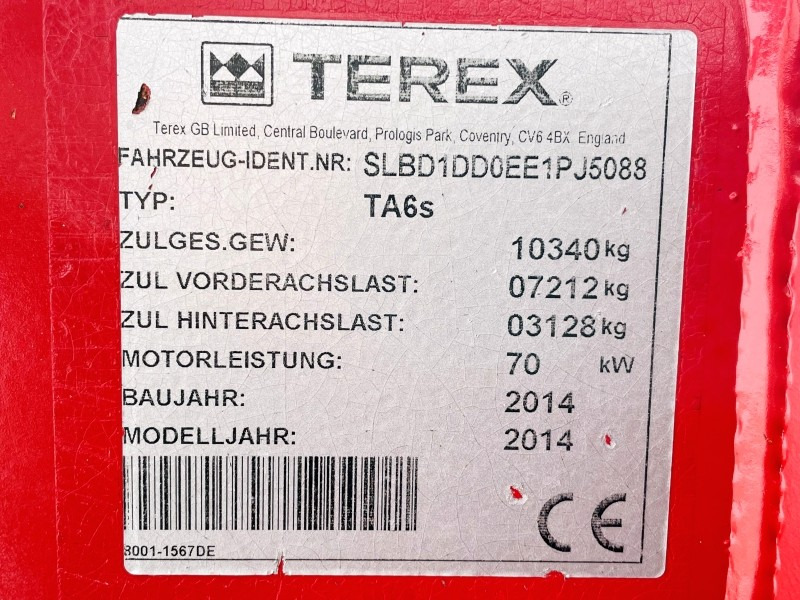 Terex TA6 (3628) - Pikku dumpperi: kuva Terex TA6 (3628) - Pikku dumpperi Terex TA6 (3628) - Pikku dumpperi: kuva Terex TA6 (3628) - Pikku dumpperi