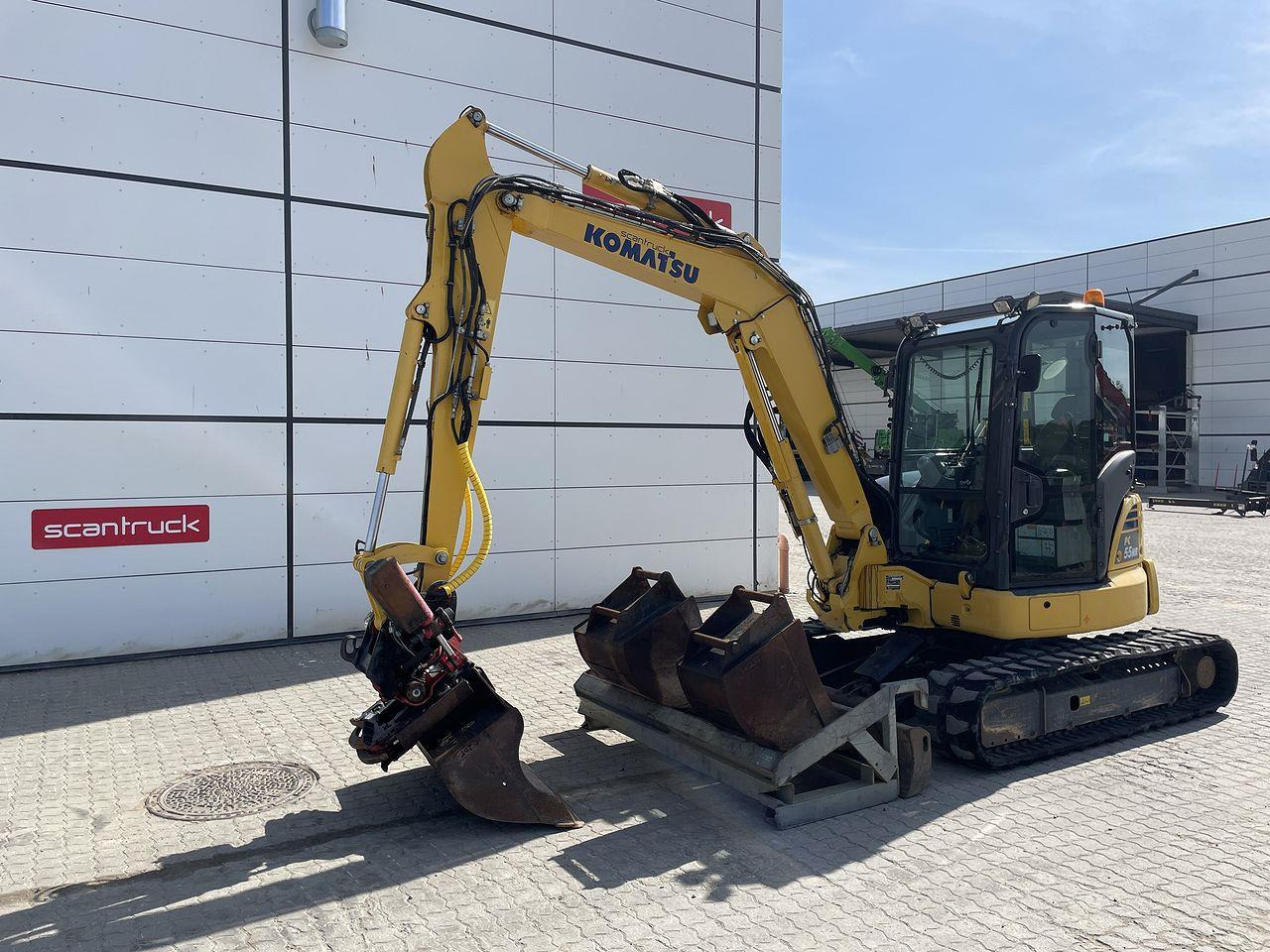 Minikuormaaja Komatsu PC55MR-5: kuva Minikuormaaja Komatsu PC55MR-5