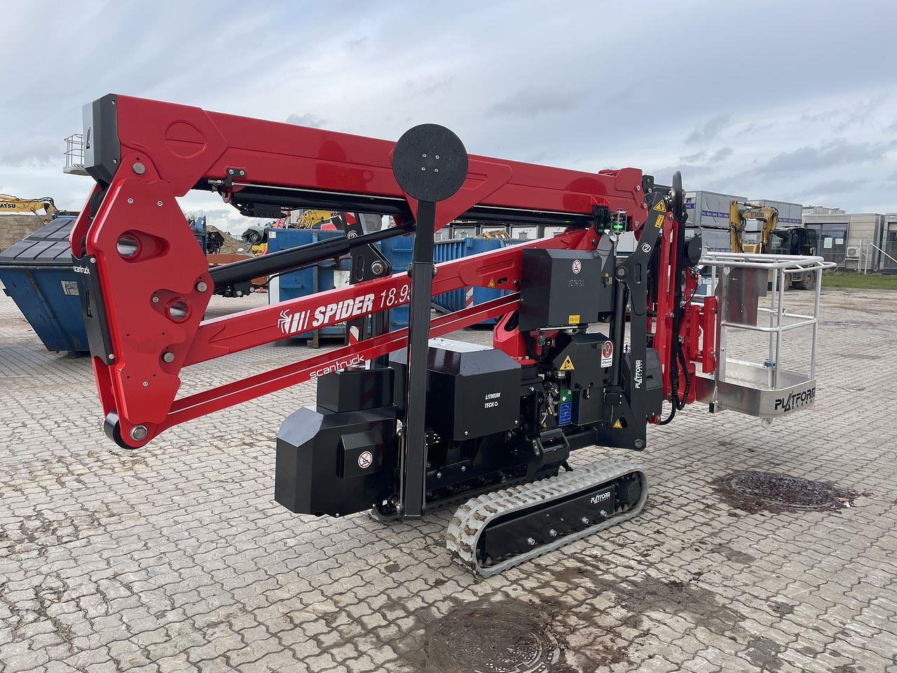 Platform Basket Spider 18.95 E - Lithium - Tela-alustainen nostin: kuva Platform Basket Spider 18.95 E - Lithium - Tela-alustainen nostin Platform Basket Spider 18.95 E - Lithium - Tela-alustainen nostin: kuva Platform Basket Spider 18.95 E - Lithium - Tela-alustainen nostin