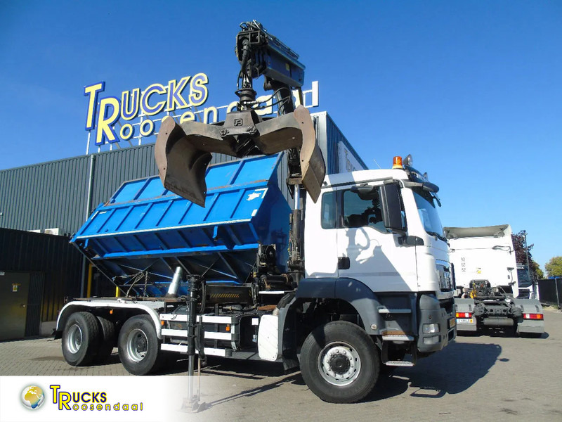 MAN TGX + 6x6 + HIAB 166 E3 HIPRO + 3SIDE TIPPER - Kippiauto kuorma-auto, Nosturiauto: kuva MAN TGX + 6x6 + HIAB 166 E3 HIPRO + 3SIDE TIPPER - Kippiauto kuorma-auto, Nosturiauto MAN TGX + 6x6 + HIAB 166 E3 HIPRO + 3SIDE TIPPER - Kippiauto kuorma-auto, Nosturiauto: kuva MAN TGX + 6x6 + HIAB 166 E3 HIPRO + 3SIDE TIPPER - Kippiauto kuorma-auto, Nosturiauto