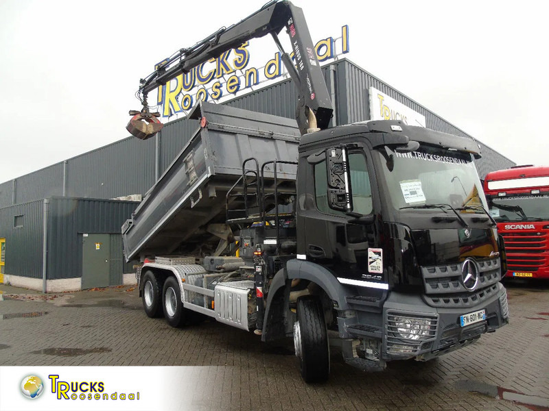 Mercedes-Benz Arocs 2643 + HIAB HIDUO 188B-3 + 6X4 + 3 SIDE TIPPER - Nosturiauto: kuva Mercedes-Benz Arocs 2643 + HIAB HIDUO 188B-3 + 6X4 + 3 SIDE TIPPER - Nosturiauto Mercedes-Benz Arocs 2643 + HIAB HIDUO 188B-3 + 6X4 + 3 SIDE TIPPER - Nosturiauto: kuva Mercedes-Benz Arocs 2643 + HIAB HIDUO 188B-3 + 6X4 + 3 SIDE TIPPER - Nosturiauto