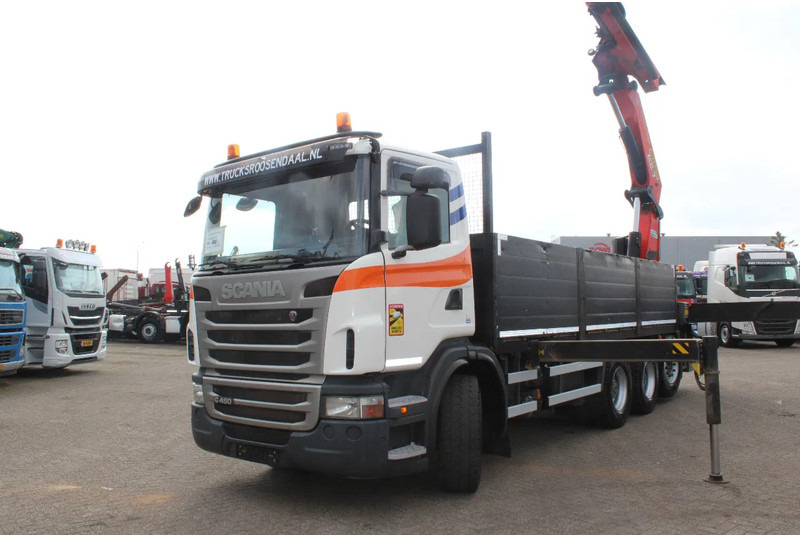 Scania G 480 + PALFINGER 500002EH 6x / JIB 3x + 8x4 STEERING + REMOTE - Nosturiauto: kuva Scania G 480 + PALFINGER 500002EH 6x / JIB 3x + 8x4 STEERING + REMOTE - Nosturiauto Scania G 480 + PALFINGER 500002EH 6x / JIB 3x + 8x4 STEERING + REMOTE - Nosturiauto: kuva Scania G 480 + PALFINGER 500002EH 6x / JIB 3x + 8x4 STEERING + REMOTE - Nosturiauto