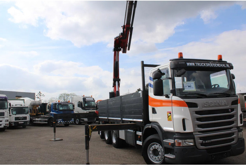 Scania G 480 + PALFINGER 500002EH 6x / JIB 3x + 8x4 STEERING + REMOTE - Nosturiauto: kuva Scania G 480 + PALFINGER 500002EH 6x / JIB 3x + 8x4 STEERING + REMOTE - Nosturiauto Scania G 480 + PALFINGER 500002EH 6x / JIB 3x + 8x4 STEERING + REMOTE - Nosturiauto: kuva Scania G 480 + PALFINGER 500002EH 6x / JIB 3x + 8x4 STEERING + REMOTE - Nosturiauto