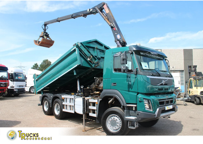 Volvo FMX 380 + 6x6 + HMF Z Crane Hardox KIPPER + Multi kap - Kippiauto kuorma-auto, Nosturiauto: kuva Volvo FMX 380 + 6x6 + HMF Z Crane Hardox KIPPER + Multi kap - Kippiauto kuorma-auto, Nosturiauto Volvo FMX 380 + 6x6 + HMF Z Crane Hardox KIPPER + Multi kap - Kippiauto kuorma-auto, Nosturiauto: kuva Volvo FMX 380 + 6x6 + HMF Z Crane Hardox KIPPER + Multi kap - Kippiauto kuorma-auto, Nosturiauto