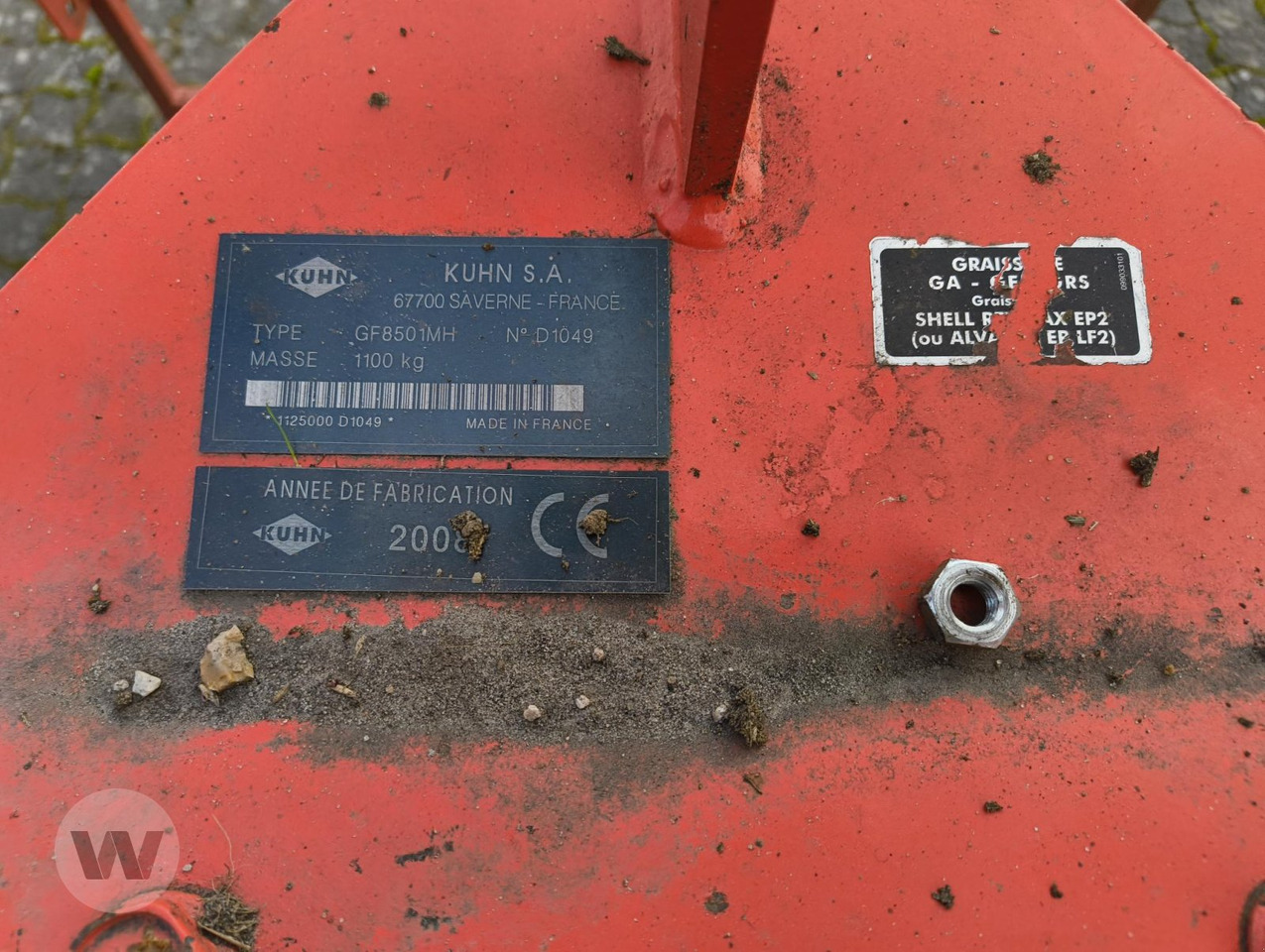 Kuhn GF 8501 MH - Pöyhin: kuva Kuhn GF 8501 MH - Pöyhin Kuhn GF 8501 MH - Pöyhin: kuva Kuhn GF 8501 MH - Pöyhin