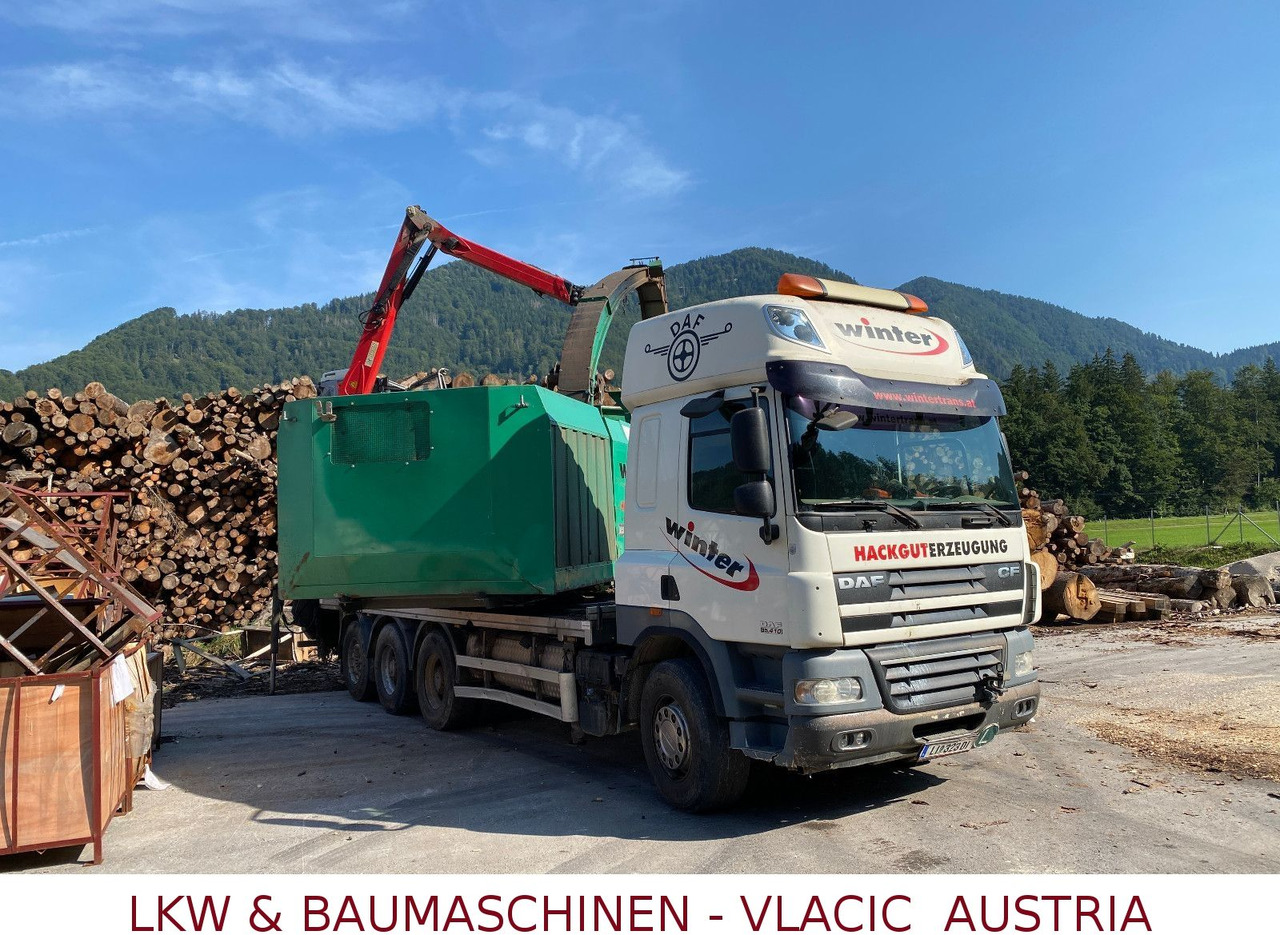 DAF CF85 Holzhackmaschine JENZ HEM 700 - Puuauto: kuva DAF CF85 Holzhackmaschine JENZ HEM 700 - Puuauto DAF CF85 Holzhackmaschine JENZ HEM 700 - Puuauto: kuva DAF CF85 Holzhackmaschine JENZ HEM 700 - Puuauto