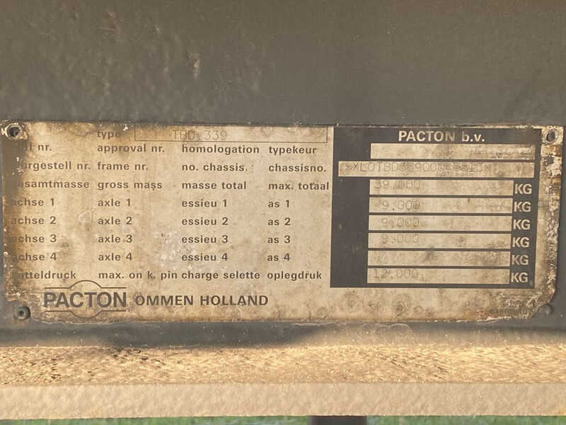 Pressukapellipuoliperävaunu Pacton KOOI-AAP | STABLER | STEER-AXLE |: kuva Pressukapellipuoliperävaunu Pacton KOOI-AAP | STABLER | STEER-AXLE | Pressukapellipuoliperävaunu Pacton KOOI-AAP | STABLER | STEER-AXLE |: kuva Pressukapellipuoliperävaunu Pacton KOOI-AAP | STABLER | STEER-AXLE |