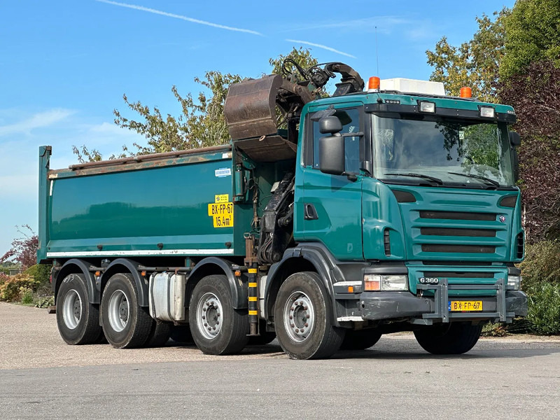 Scania G360 8x4!!Z-Kraan/KIPPER!! - Kippiauto kuorma-auto, Nosturiauto: kuva Scania G360 8x4!!Z-Kraan/KIPPER!! - Kippiauto kuorma-auto, Nosturiauto Scania G360 8x4!!Z-Kraan/KIPPER!! - Kippiauto kuorma-auto, Nosturiauto: kuva Scania G360 8x4!!Z-Kraan/KIPPER!! - Kippiauto kuorma-auto, Nosturiauto