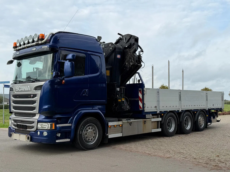 Nosturiauto Scania R450 8X4 TRIPLE !!EURO6!! 50TM/JIB/!!TOP!!ROOF/DACH/MONTAGE!!MANUTENTION!! CRANE!!GRUE!!: kuva Nosturiauto Scania R450 8X4 TRIPLE !!EURO6!! 50TM/JIB/!!TOP!!ROOF/DACH/MONTAGE!!MANUTENTION!! CRANE!!GRUE!!