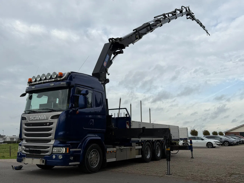 Nosturiauto Scania R450 8X4 TRIPLE !!EURO6!! 50TM/JIB/!!TOP!!ROOF/DACH/MONTAGE!!MANUTENTION!! CRANE!!GRUE!!: kuva Nosturiauto Scania R450 8X4 TRIPLE !!EURO6!! 50TM/JIB/!!TOP!!ROOF/DACH/MONTAGE!!MANUTENTION!! CRANE!!GRUE!!