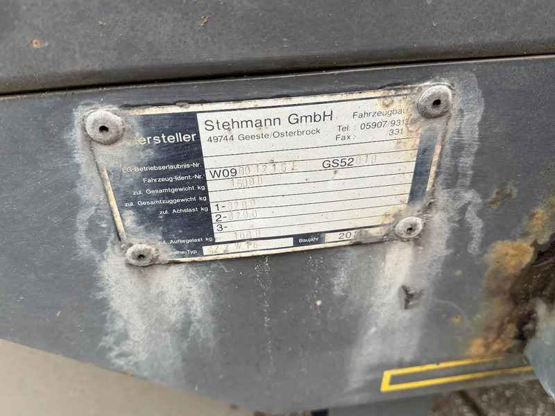 Lavaperävaunu Stehmann open aanhanger!! UITSCHUIFBARE ACHTERKANT!!: kuva Lavaperävaunu Stehmann open aanhanger!! UITSCHUIFBARE ACHTERKANT!! Lavaperävaunu Stehmann open aanhanger!! UITSCHUIFBARE ACHTERKANT!!: kuva Lavaperävaunu Stehmann open aanhanger!! UITSCHUIFBARE ACHTERKANT!!