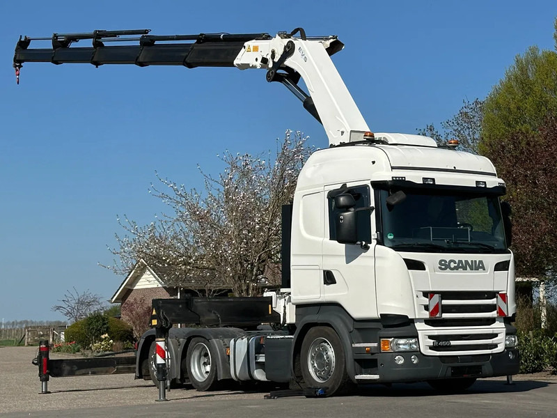 Scania R450 6x2 !!TRACTOR!!!CRANE/GRUE/HMF 50TM!!TOP!EURO6!! - Vetopöytäauto: kuva Scania R450 6x2 !!TRACTOR!!!CRANE/GRUE/HMF 50TM!!TOP!EURO6!! - Vetopöytäauto Scania R450 6x2 !!TRACTOR!!!CRANE/GRUE/HMF 50TM!!TOP!EURO6!! - Vetopöytäauto: kuva Scania R450 6x2 !!TRACTOR!!!CRANE/GRUE/HMF 50TM!!TOP!EURO6!! - Vetopöytäauto
