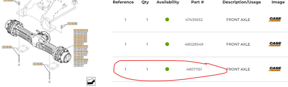 Case 48071151 - 48071150 - Etuakseli - Rakennuskoneet: kuva Case 48071151 - 48071150 - Etuakseli - Rakennuskoneet Case 48071151 - 48071150 - Etuakseli - Rakennuskoneet: kuva Case 48071151 - 48071150 - Etuakseli - Rakennuskoneet