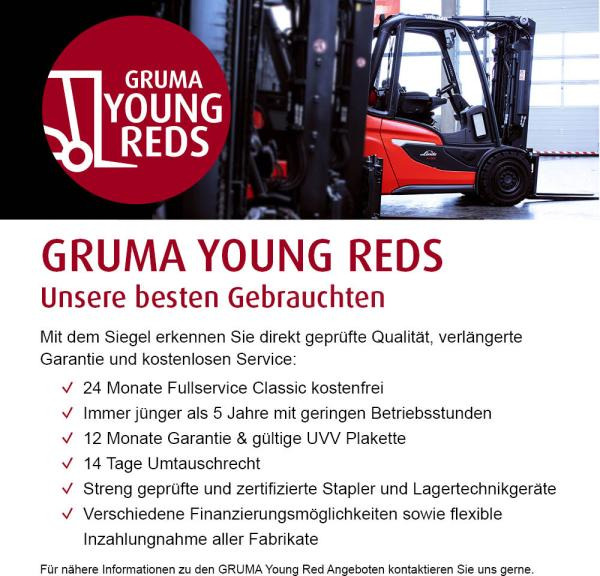 Linde R 14 X 116-03 - Työntömastotrukki: kuva Linde R 14 X 116-03 - Työntömastotrukki Linde R 14 X 116-03 - Työntömastotrukki: kuva Linde R 14 X 116-03 - Työntömastotrukki