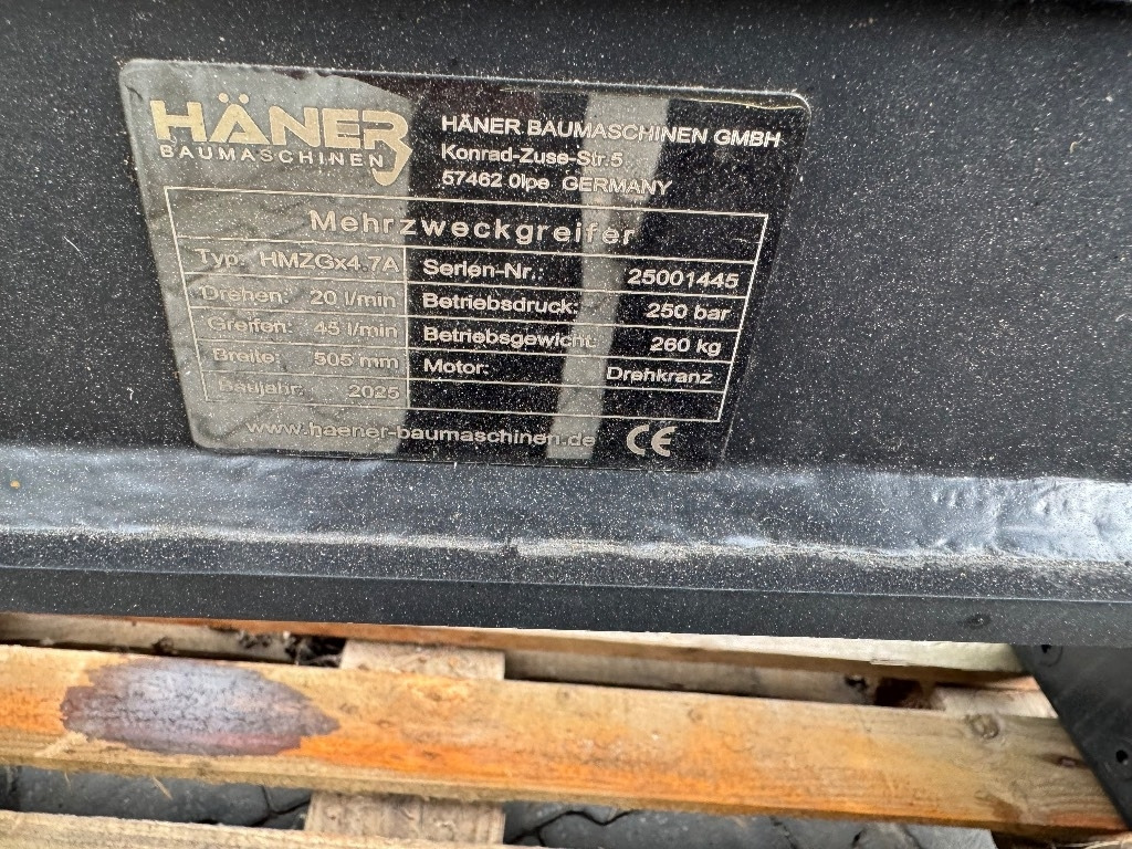 Kahmari - Rakennuskoneet Haner HMZG x4 .7A: kuva Kahmari - Rakennuskoneet Haner HMZG x4 .7A