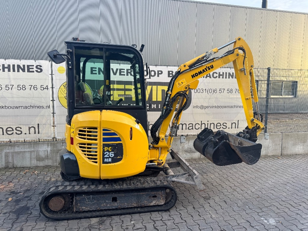 Komatsu PC 26 MR-3 - Minikuormaaja: kuva Komatsu PC 26 MR-3 - Minikuormaaja Komatsu PC 26 MR-3 - Minikuormaaja: kuva Komatsu PC 26 MR-3 - Minikuormaaja