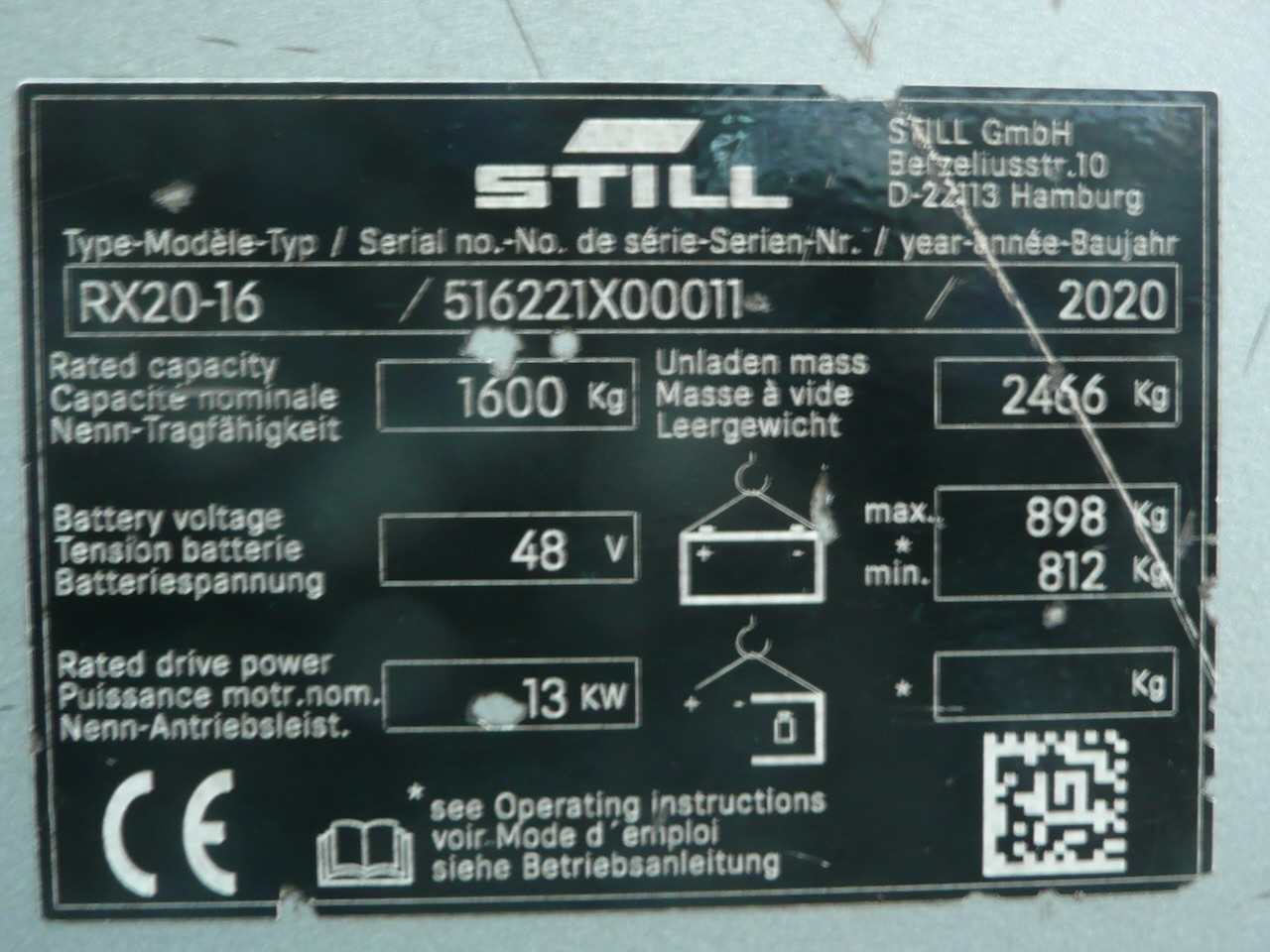 Sähkötrukki Still RX20-16: kuva Sähkötrukki Still RX20-16