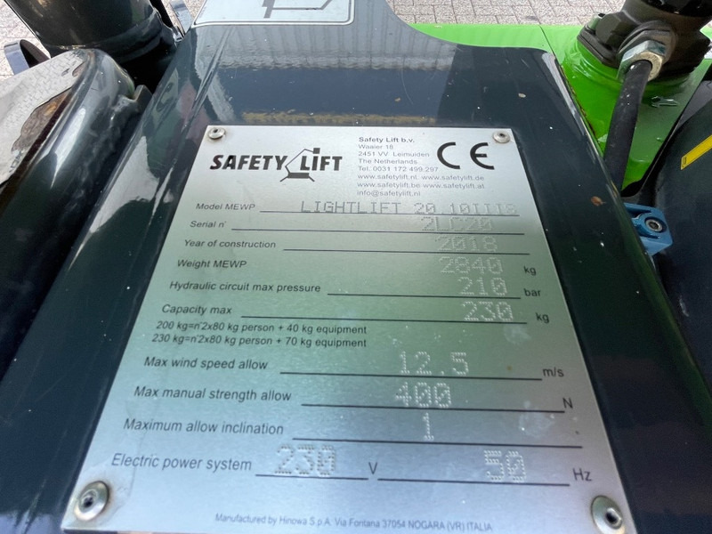 Hinowa Lightlift 20.10 IIIS SOLD - Puomilava: kuva Hinowa Lightlift 20.10 IIIS SOLD - Puomilava Hinowa Lightlift 20.10 IIIS SOLD - Puomilava: kuva Hinowa Lightlift 20.10 IIIS SOLD - Puomilava