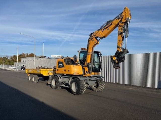 Liebherr A 910 Compact - Pyöräalustainen kaivinkone: kuva Liebherr A 910 Compact - Pyöräalustainen kaivinkone Liebherr A 910 Compact - Pyöräalustainen kaivinkone: kuva Liebherr A 910 Compact - Pyöräalustainen kaivinkone