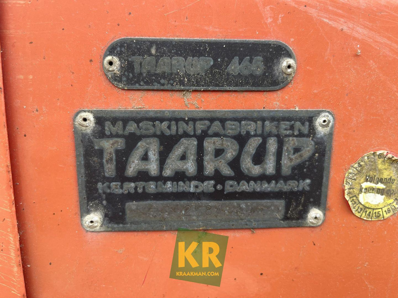 465 Taarup - Silppurivaunu: kuva 465 Taarup - Silppurivaunu 465 Taarup - Silppurivaunu: kuva 465 Taarup - Silppurivaunu