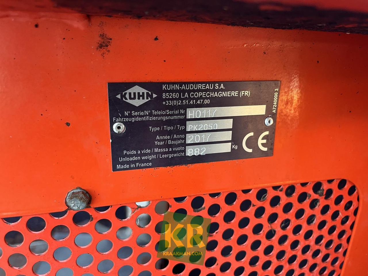 Kuhn PK2050 - Karjatalouskone: kuva Kuhn PK2050 - Karjatalouskone Kuhn PK2050 - Karjatalouskone: kuva Kuhn PK2050 - Karjatalouskone
