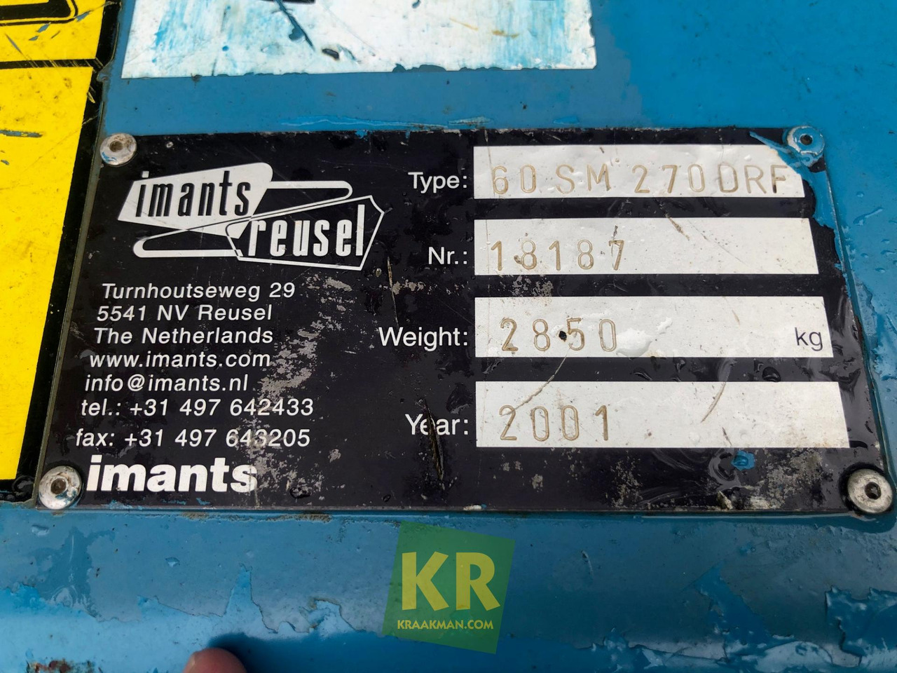 Overig Imants - Maanmuokkauskone: kuva Overig Imants - Maanmuokkauskone Overig Imants - Maanmuokkauskone: kuva Overig Imants - Maanmuokkauskone