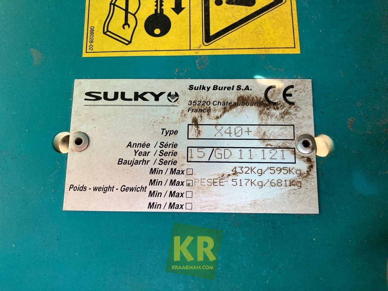 X40 Kunstmeststrooier Sulky - Lannoitteenlevitin: kuva X40 Kunstmeststrooier Sulky - Lannoitteenlevitin X40 Kunstmeststrooier Sulky - Lannoitteenlevitin: kuva X40 Kunstmeststrooier Sulky - Lannoitteenlevitin