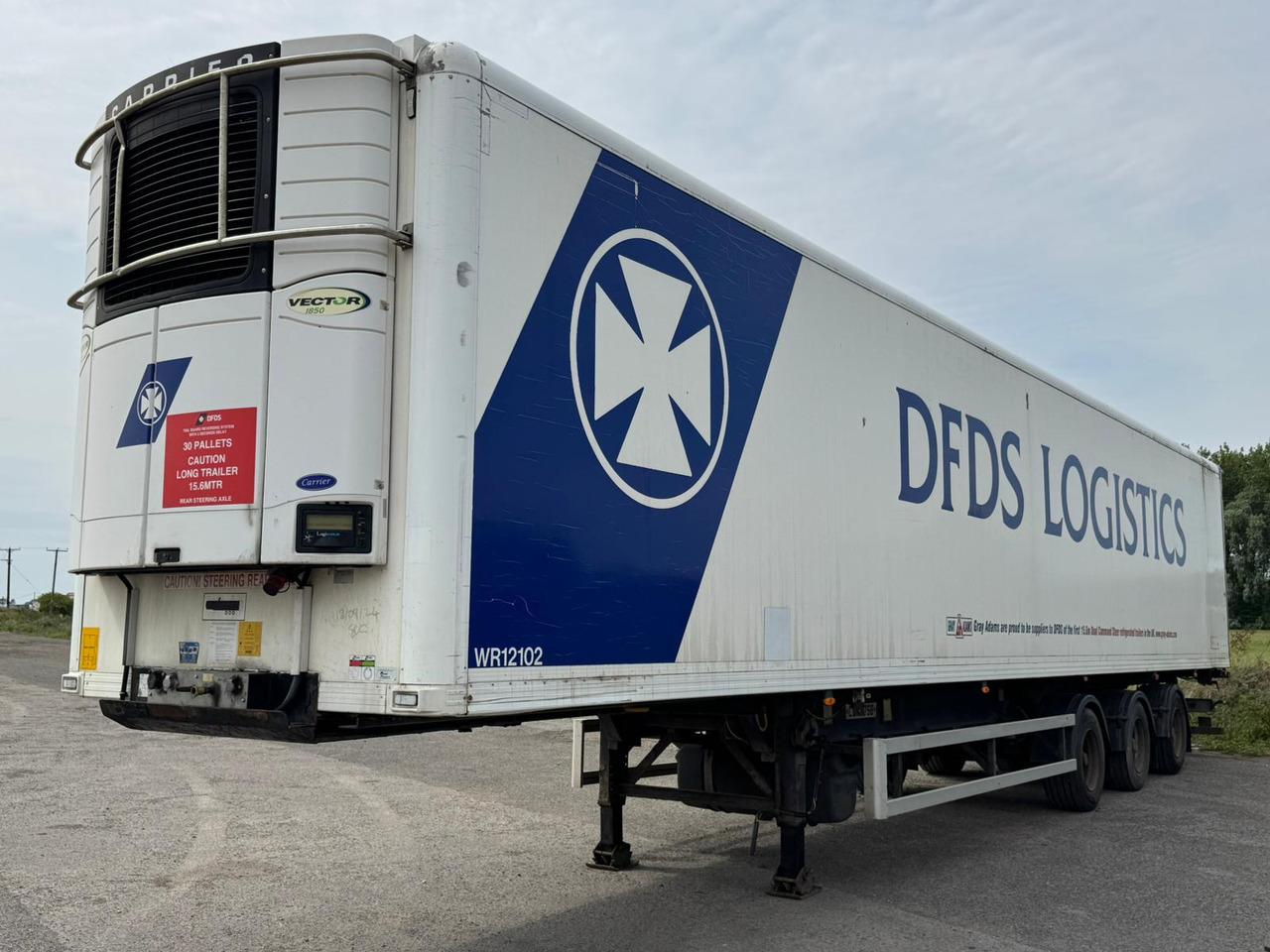 2012 Gray & Adams 15.6m Fridge Trailer – WR12102 - Refrigeraattori puoliperävaunu: kuva 2012 Gray & Adams 15.6m Fridge Trailer – WR12102 - Refrigeraattori puoliperävaunu 2012 Gray & Adams 15.6m Fridge Trailer – WR12102 - Refrigeraattori puoliperävaunu: kuva 2012 Gray & Adams 15.6m Fridge Trailer – WR12102 - Refrigeraattori puoliperävaunu