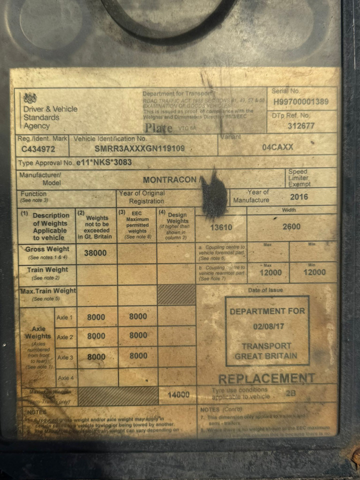 2013 Gray & Adams 13.6m Fridge Trailer – CML449 - Refrigeraattori puoliperävaunu: kuva 2013 Gray & Adams 13.6m Fridge Trailer – CML449 - Refrigeraattori puoliperävaunu 2013 Gray & Adams 13.6m Fridge Trailer – CML449 - Refrigeraattori puoliperävaunu: kuva 2013 Gray & Adams 13.6m Fridge Trailer – CML449 - Refrigeraattori puoliperävaunu