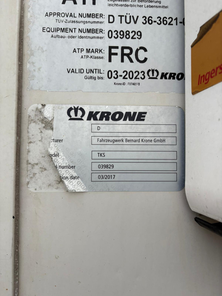 2021 Gray & Adams 9m Fridge Trailer – BAN032 - Refrigeraattori puoliperävaunu: kuva 2021 Gray & Adams 9m Fridge Trailer – BAN032 - Refrigeraattori puoliperävaunu 2021 Gray & Adams 9m Fridge Trailer – BAN032 - Refrigeraattori puoliperävaunu: kuva 2021 Gray & Adams 9m Fridge Trailer – BAN032 - Refrigeraattori puoliperävaunu