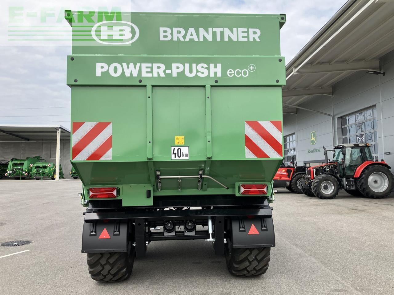 Maatalous kippiperävaunu Brantner ta 16055 power push eco plus: kuva Maatalous kippiperävaunu Brantner ta 16055 power push eco plus