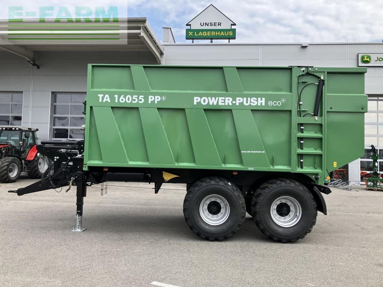 Maatalous kippiperävaunu Brantner ta 16055 power push eco plus: kuva Maatalous kippiperävaunu Brantner ta 16055 power push eco plus