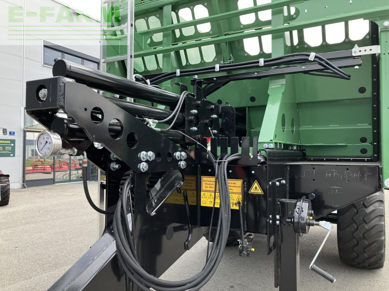 Maatalous kippiperävaunu Brantner ta 16055 power push eco plus: kuva Maatalous kippiperävaunu Brantner ta 16055 power push eco plus