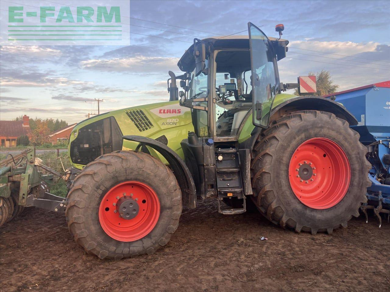 CLAAS AXION 870 - Traktori: kuva CLAAS AXION 870 - Traktori CLAAS AXION 870 - Traktori: kuva CLAAS AXION 870 - Traktori