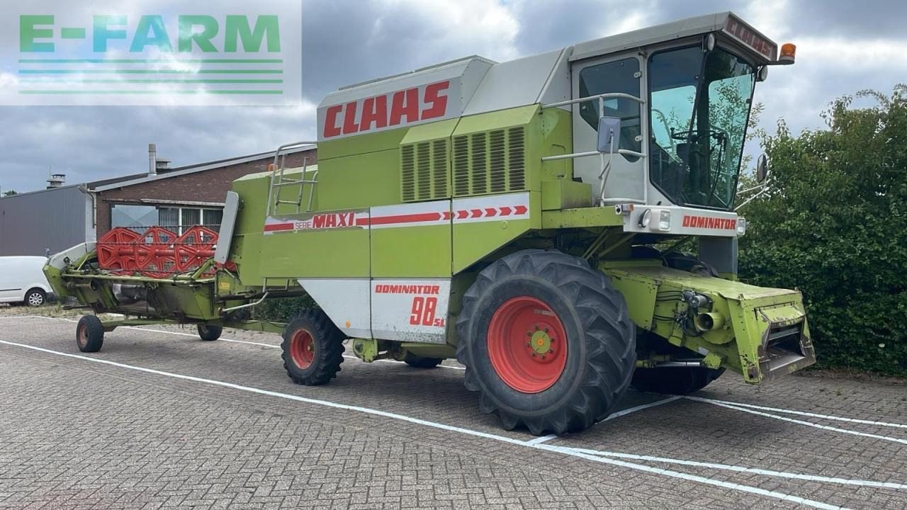 CLAAS Dominator 98 SL Maxi - Leikkuupuimuri: kuva CLAAS Dominator 98 SL Maxi - Leikkuupuimuri CLAAS Dominator 98 SL Maxi - Leikkuupuimuri: kuva CLAAS Dominator 98 SL Maxi - Leikkuupuimuri