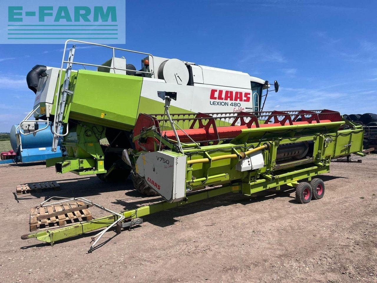 CLAAS LEXION 480 EVOLUTION TT - Leikkuupuimuri: kuva CLAAS LEXION 480 EVOLUTION TT - Leikkuupuimuri CLAAS LEXION 480 EVOLUTION TT - Leikkuupuimuri: kuva CLAAS LEXION 480 EVOLUTION TT - Leikkuupuimuri