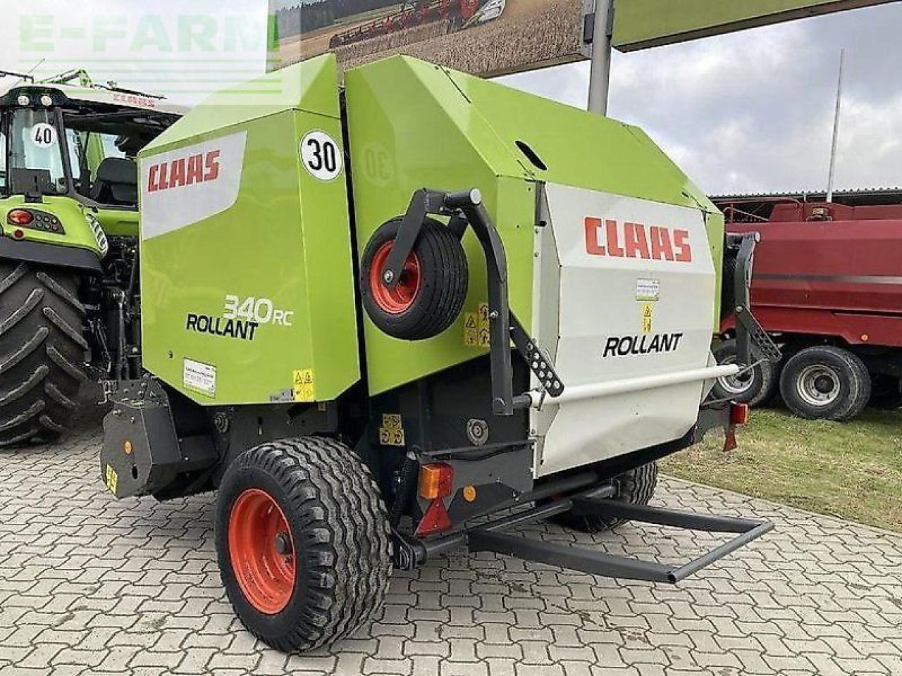 CLAAS rollant 340 rc - Kanttipaalain: kuva CLAAS rollant 340 rc - Kanttipaalain CLAAS rollant 340 rc - Kanttipaalain: kuva CLAAS rollant 340 rc - Kanttipaalain