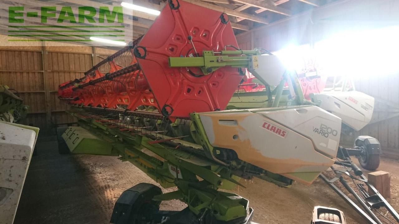 CLAAS v1200 vario - Leikkuupöytä: kuva CLAAS v1200 vario - Leikkuupöytä CLAAS v1200 vario - Leikkuupöytä: kuva CLAAS v1200 vario - Leikkuupöytä