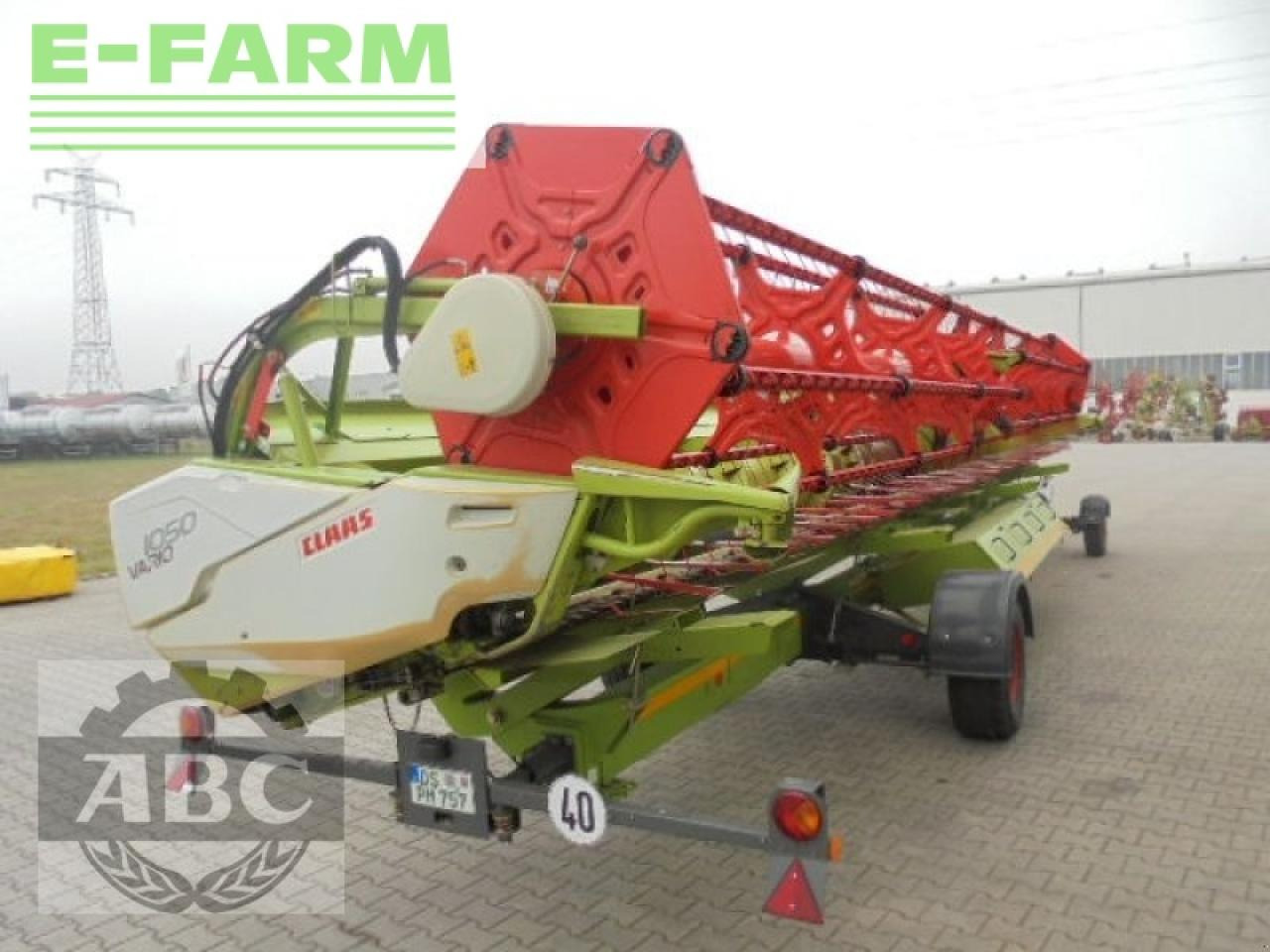 CLAAS vario 1050 - Leikkuupöytä: kuva CLAAS vario 1050 - Leikkuupöytä CLAAS vario 1050 - Leikkuupöytä: kuva CLAAS vario 1050 - Leikkuupöytä