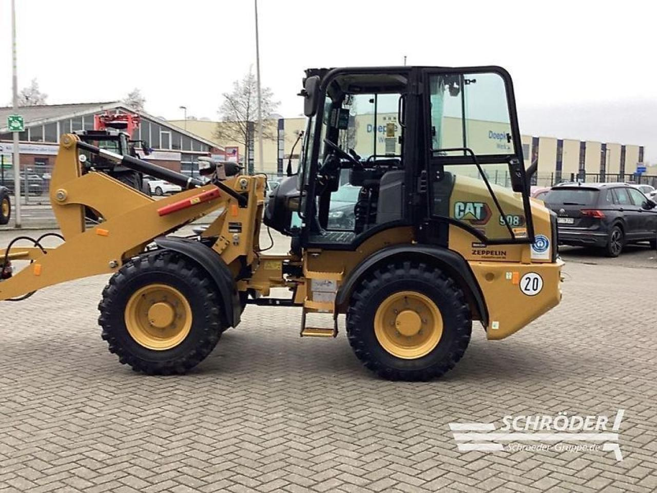 Minikuormaaja Caterpillar 908 hl-14: kuva Minikuormaaja Caterpillar 908 hl-14