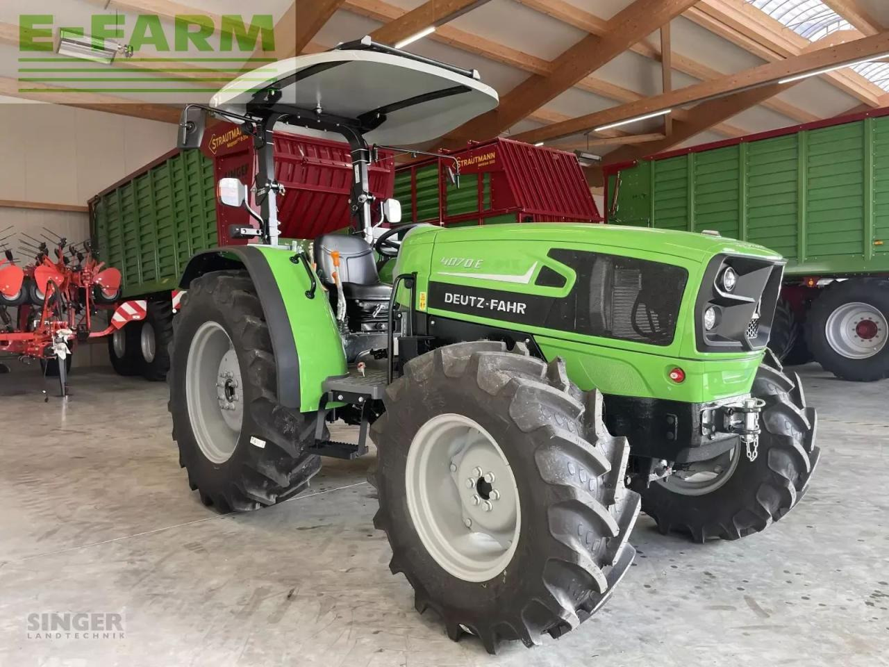 Traktori Deutz-Fahr 4070 e: kuva Traktori Deutz-Fahr 4070 e