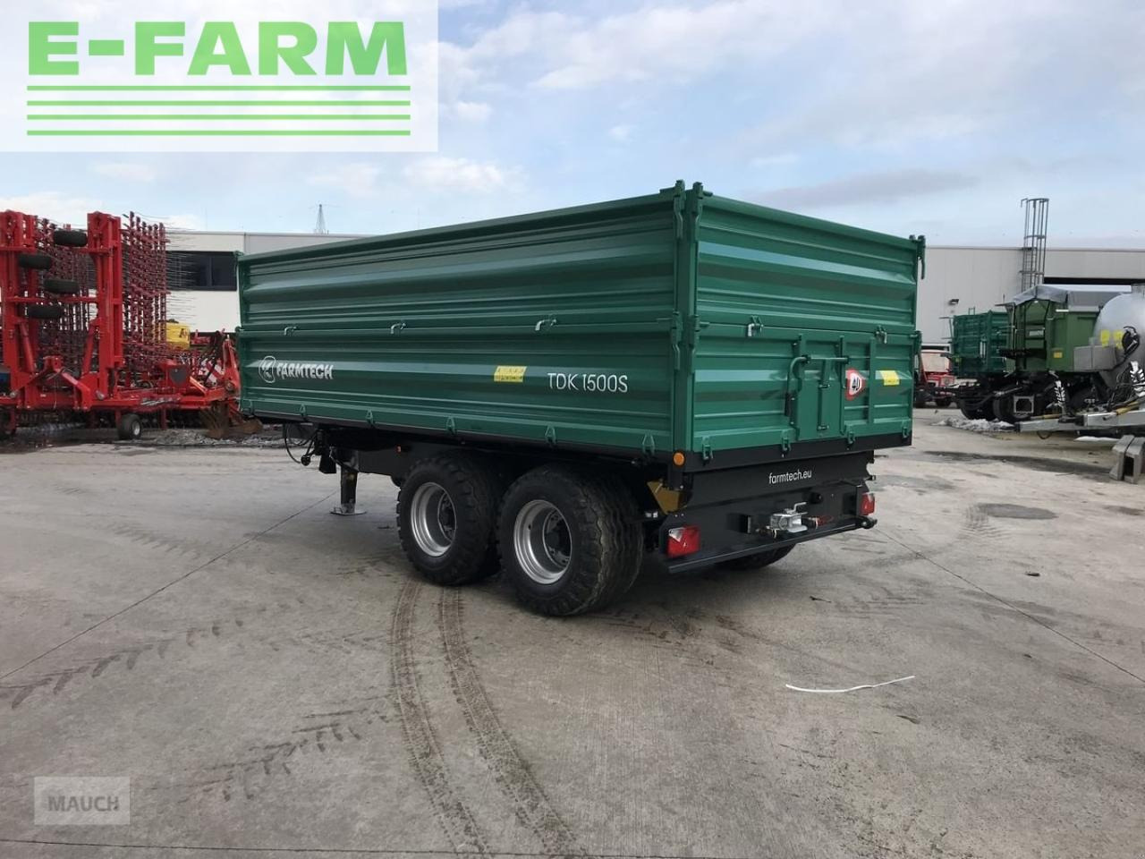 Farmtech tdk 1500 s - Maatalous kippiperävaunu: kuva Farmtech tdk 1500 s - Maatalous kippiperävaunu Farmtech tdk 1500 s - Maatalous kippiperävaunu: kuva Farmtech tdk 1500 s - Maatalous kippiperävaunu